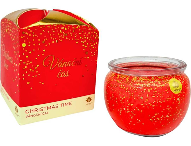 ARÔME - Vánoční čas Vonná svíčka 90 g
