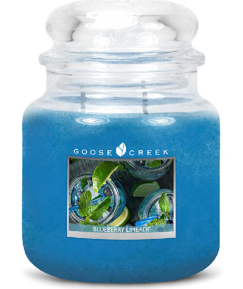 Goose Creek - Borůvková limonáda Svíčka ve skle 450 g