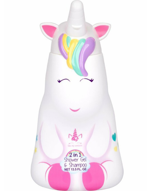 UNICORN 2D - sprchový gel a šampón 2v1 Sprchový gel a šampón - 400 ml