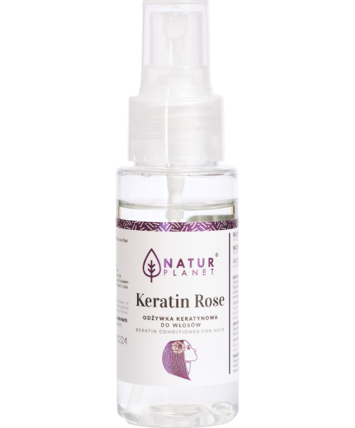 Natur Planet - Keratin Rose Vlasový kondicionér Velikost: 50 ml