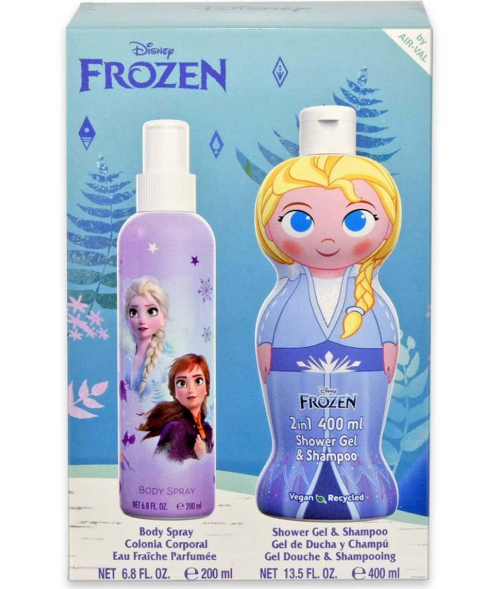 FROZEN - kosmetická dárková sada Tělový sprej 200 ml + sprchový gel a šampón 2v1 400ml