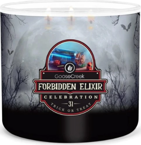 Goose Creek - Halloween - Zakázaný elixír Aromatická svíčka ve skle 411 g