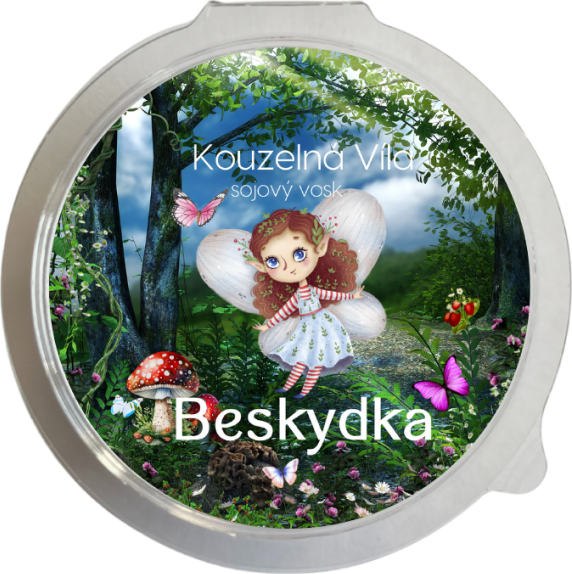 Kouzelná Víla - BESKYDKA Sójový vonný vosk do aromalampy 20g