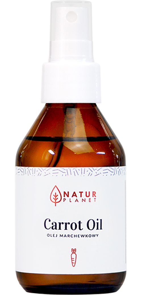 Natur Planet - Mrkvový olej Přírodní Mrkvový olej Objem: 100 ml