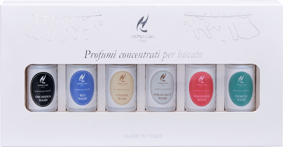 Hypno Casa - Dárková sada parfémů na praní Parfémy na praní 6x20 ml