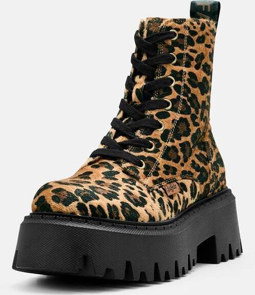 Buffalo Šněrovací boty Aspen boty leopardí