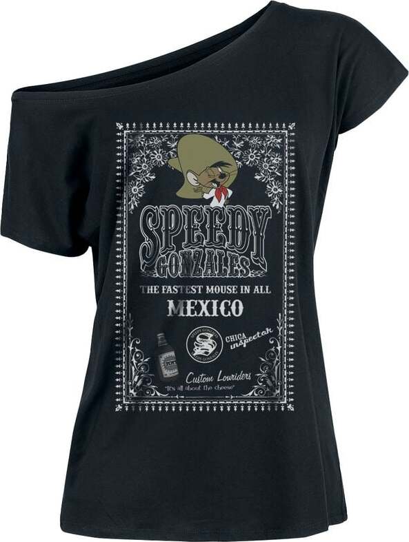 Looney Tunes Speedy Gonzales Dámské tričko černá