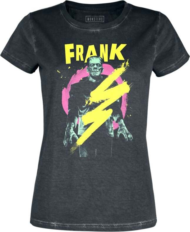 Universal Monsters Frankenstein - Frank Dámské tričko černá