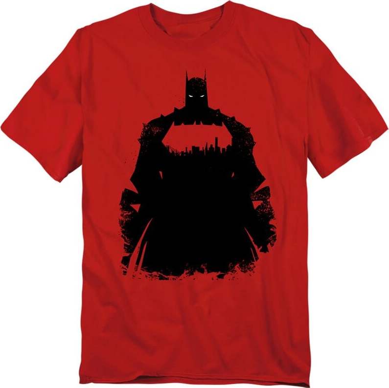 Batman Batman Absolute Red Silhouette Tričko červená
