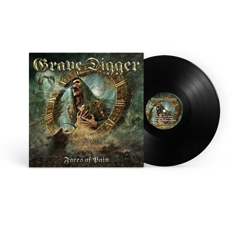 Grave Digger Faces of Pain LP standard
