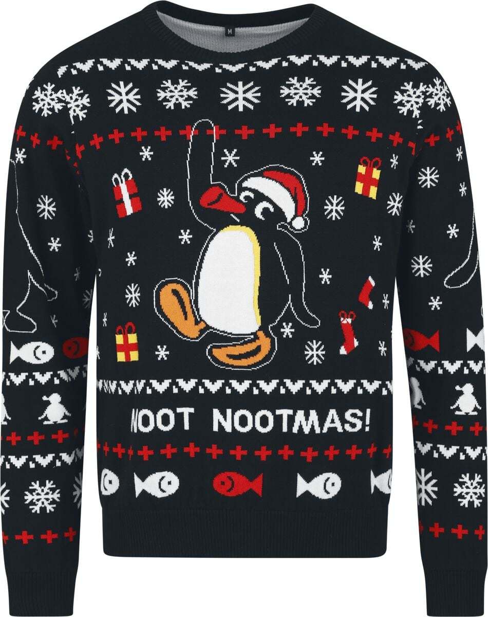 Pingu Noot Nootmas Pletený svetr vícebarevný