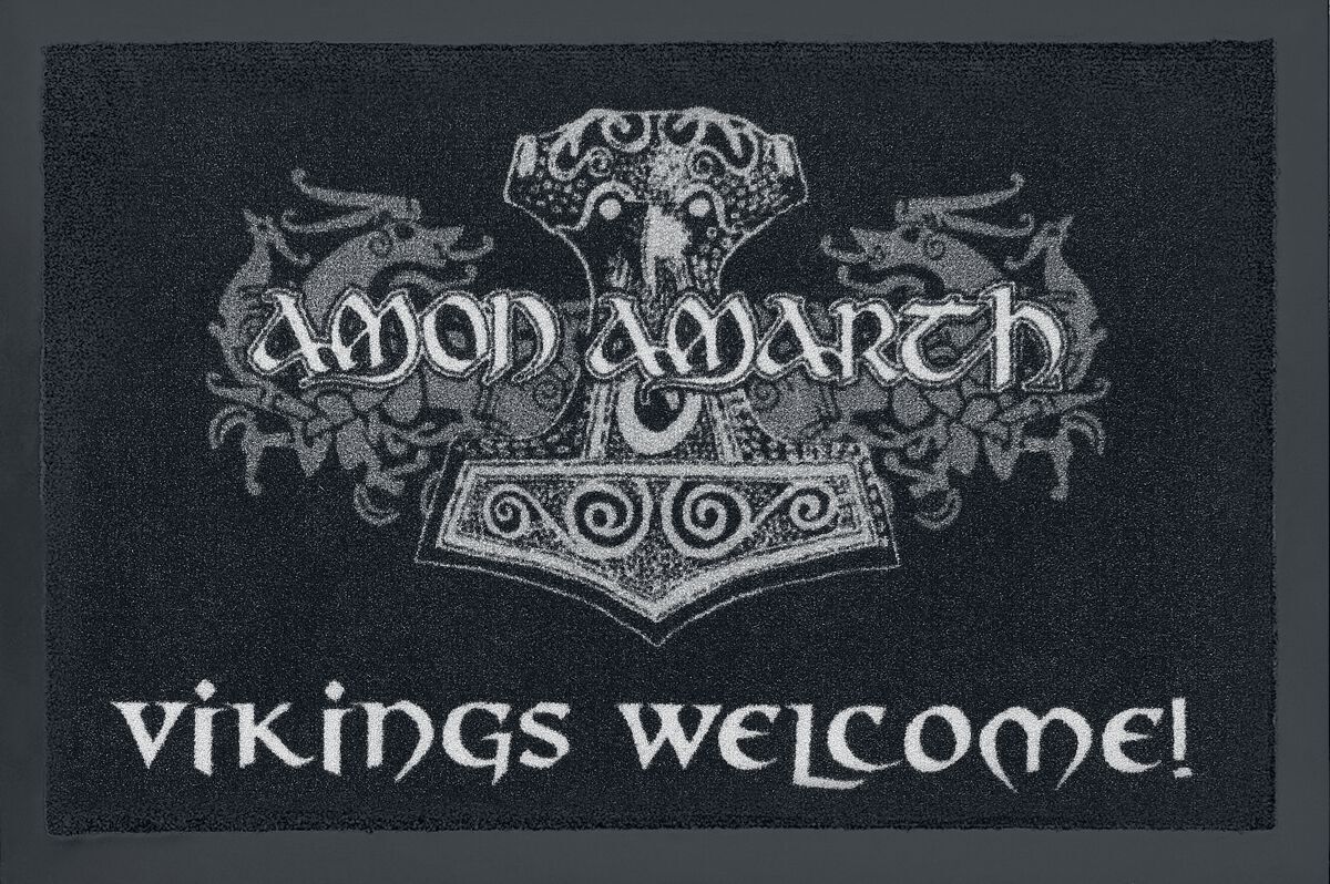 Amon Amarth Vikings Welcome! Rohožka černá