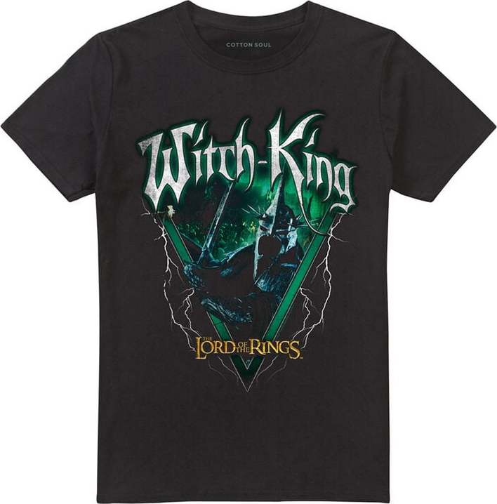Pán prstenů Witch King Tričko černá
