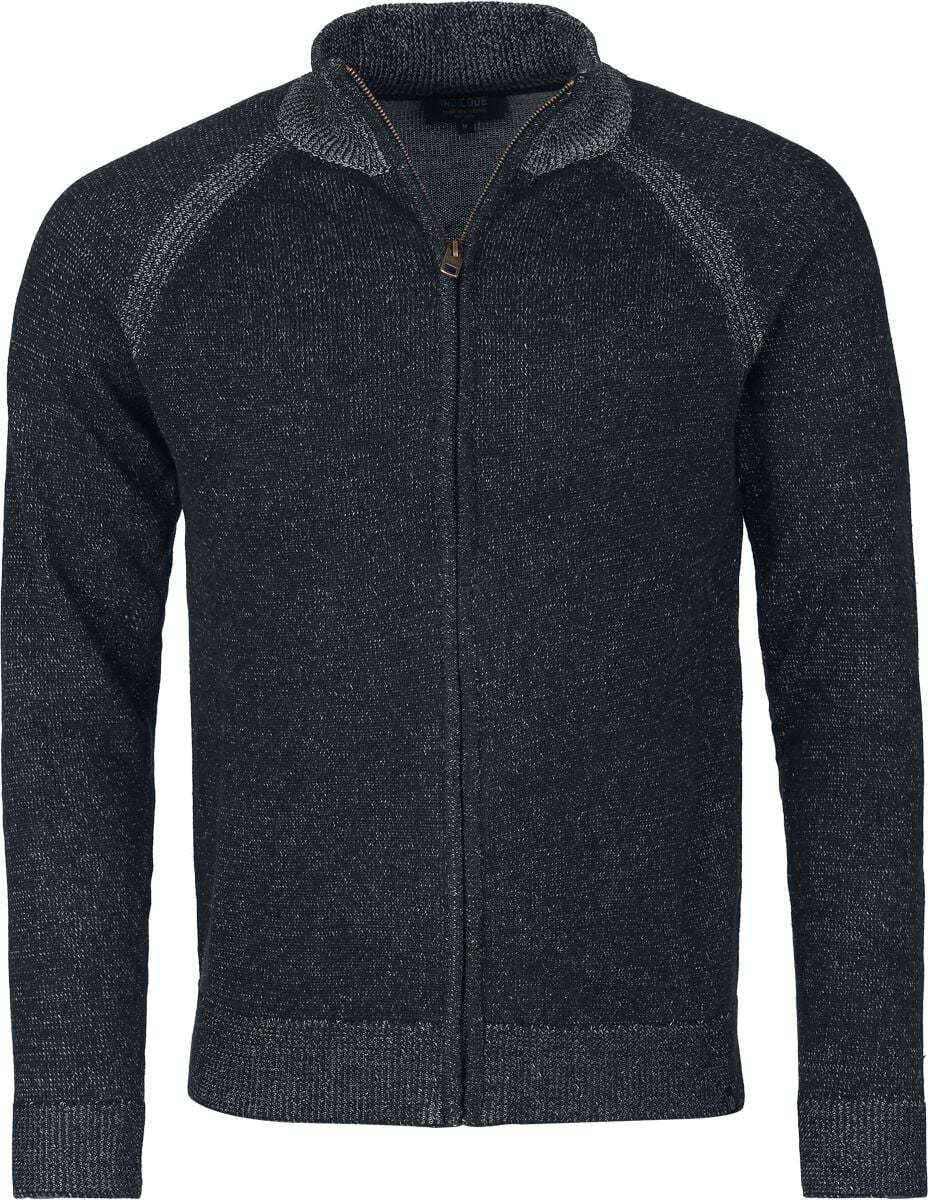 Indicode INFun cardigan Bunda černá