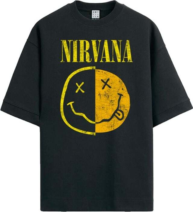 Nirvana Amplified Collection - Spliced Tričko černá