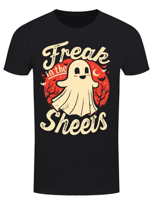 Halloween (Fun) Freak In The Sheets Tričko černá