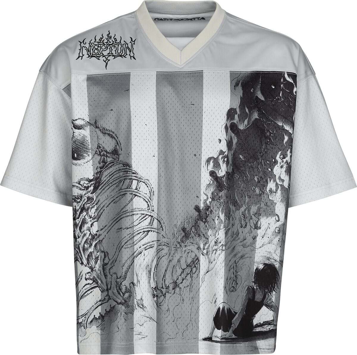 Attack On Titan Founding Titan Dres pro fanoušky vícebarevný