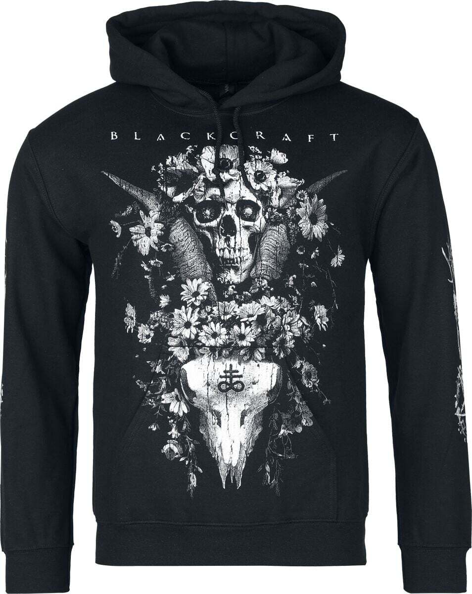 Blackcraft Cult Midsummer Pullover Hoodie Mikina s kapucí černá