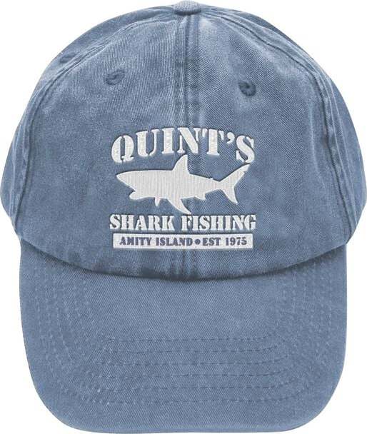 Der weisse Hai Quint´s Shark Fishing Baseballová kšiltovka modrá