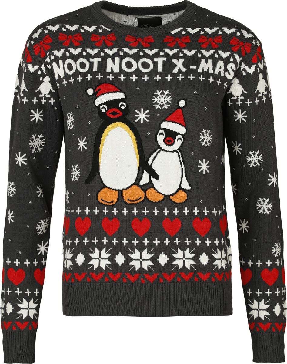 Pingu Noot X-Mas Pletený svetr vícebarevný