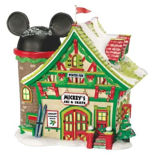 Mickey & Minnie Mouse Mickey's Ski & Skate Shop dekorace vícebarevný