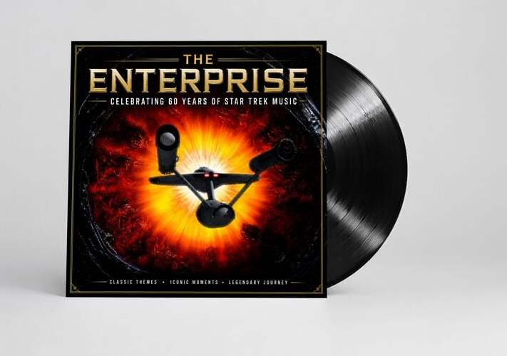 Star Trek Stark Trek: The Enterprise (Celebrating 60 Years of Star Trek Music) LP standard
