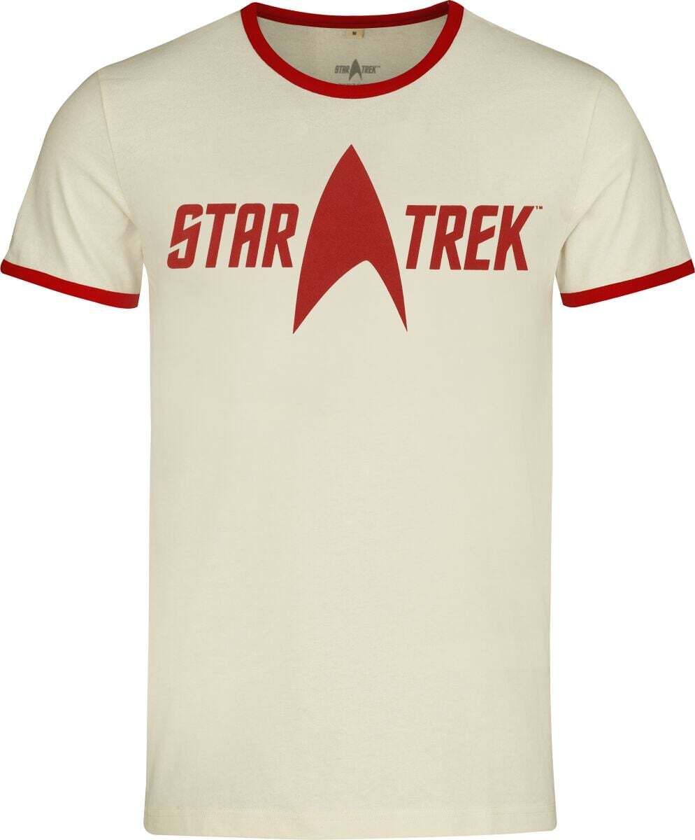 Star Trek Logo Tričko šedobílá