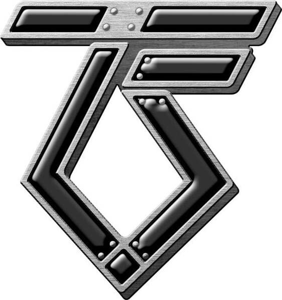Twisted Sister Logo Odznak stríbrná