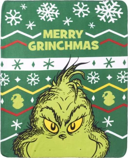 The Grinch Merry Grinchmas dekorace zelená