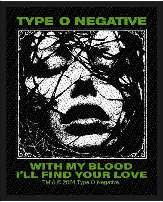 Type O Negative With My Blood nášivka vícebarevný