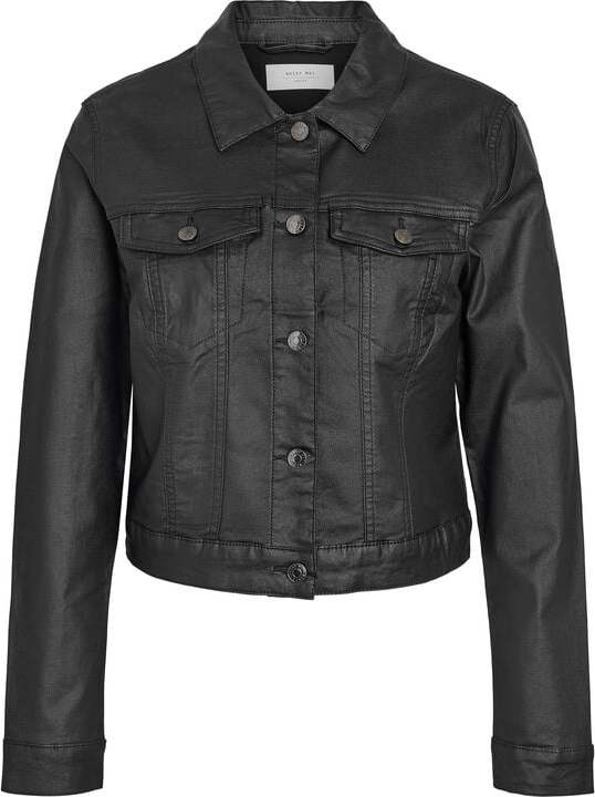 Noisy May NMCOATED DEBRA LS JACKET NOOS Dámská bunda černá