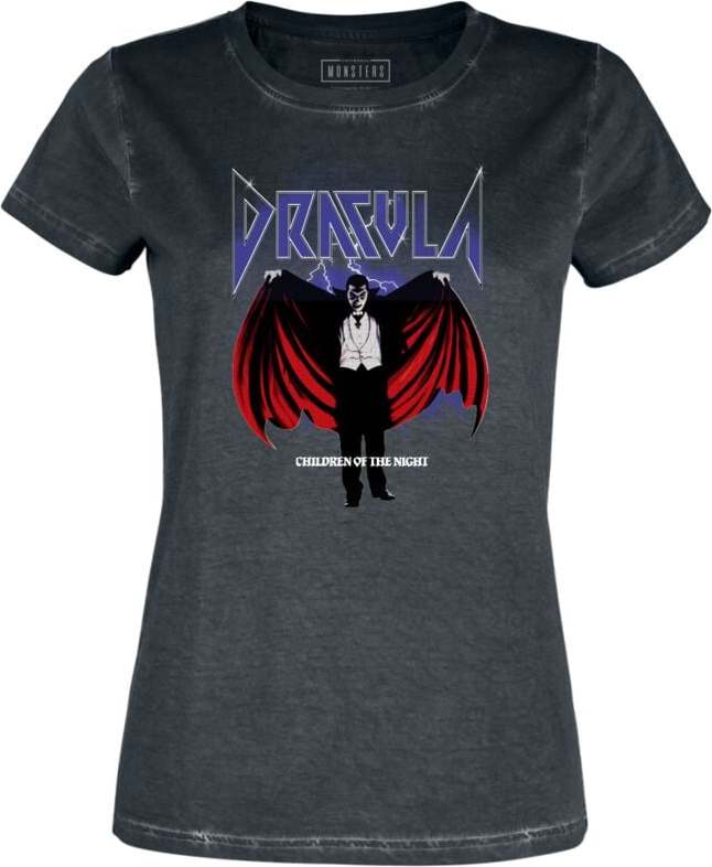 Universal Monsters Dracula - Children Of The Night Dámské tričko černá