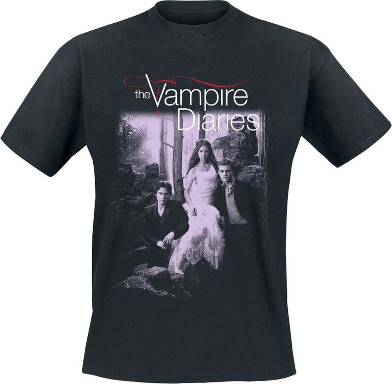 The Vampire Diaries The Vampire Diaries Tričko černá