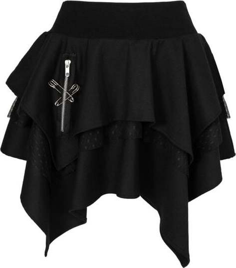 Hell Bunny Nadia Skirt Sukně černá