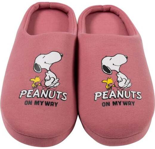 Peanuts Snoopy & Woodstock papuce vícebarevný