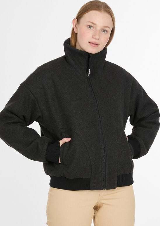 Ragwear Toscia Dámská zimní bunda tmavě šedá