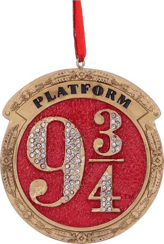 Harry Potter Platform 9 3/4 Vánocní ozdoba - koule standard