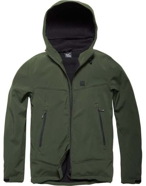 Vintage Industries Alford Softshell Bunda olivová
