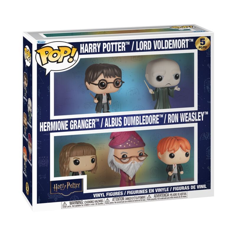 Harry Potter Balení 5 ks vinylových figurek Harry Potter Sberatelská postava standard