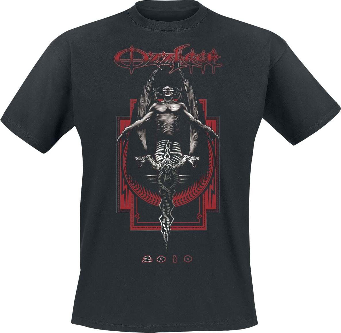 Ozzy Osbourne Ozzfest Beast Crest Tričko černá