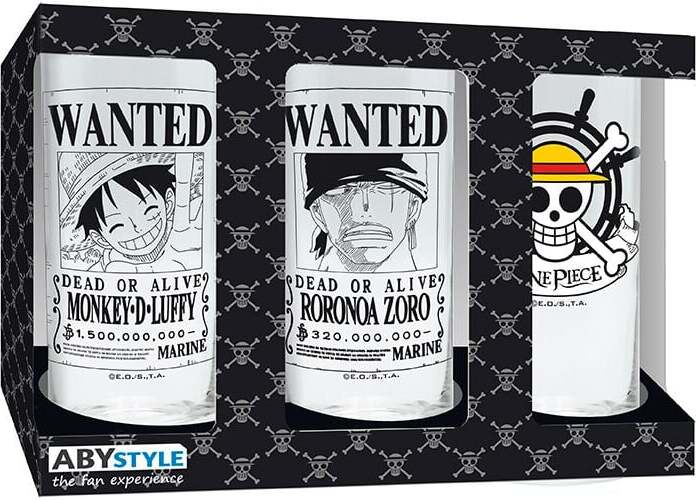 One Piece Sada skleniček sada sklenicek průhledný