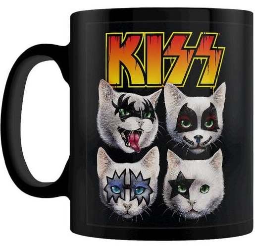 Kiss Horror Cats Feline Four Hrnek černá