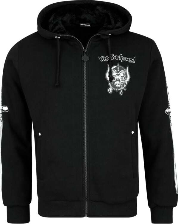Motörhead EMP Signature Collection Mikina s kapucí na zip černá