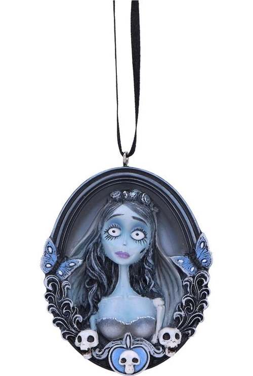Corpse Bride Nemesis Now - Emily - Weihnachtsbaumanhänger Vánocní ozdoba - koule vícebarevný