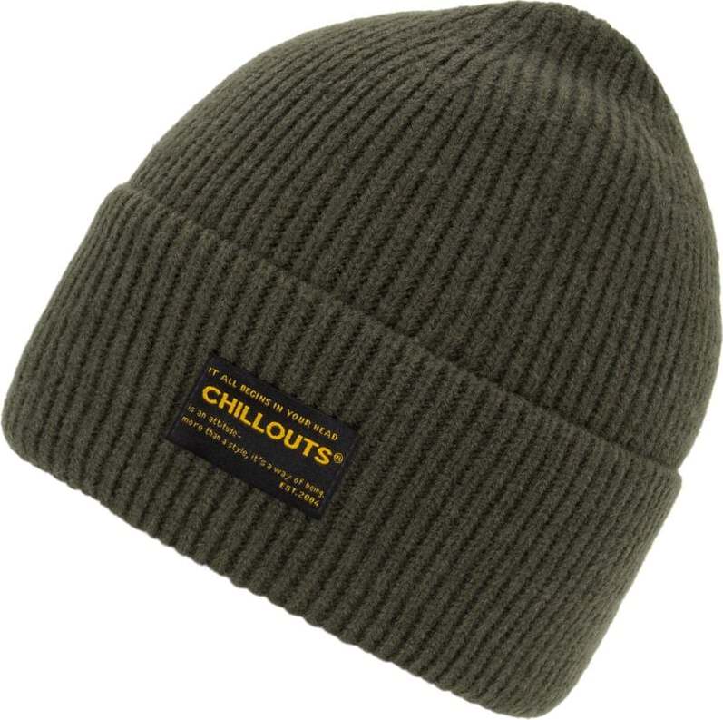 Chillouts Ruben Hat Beanie čepice khaki
