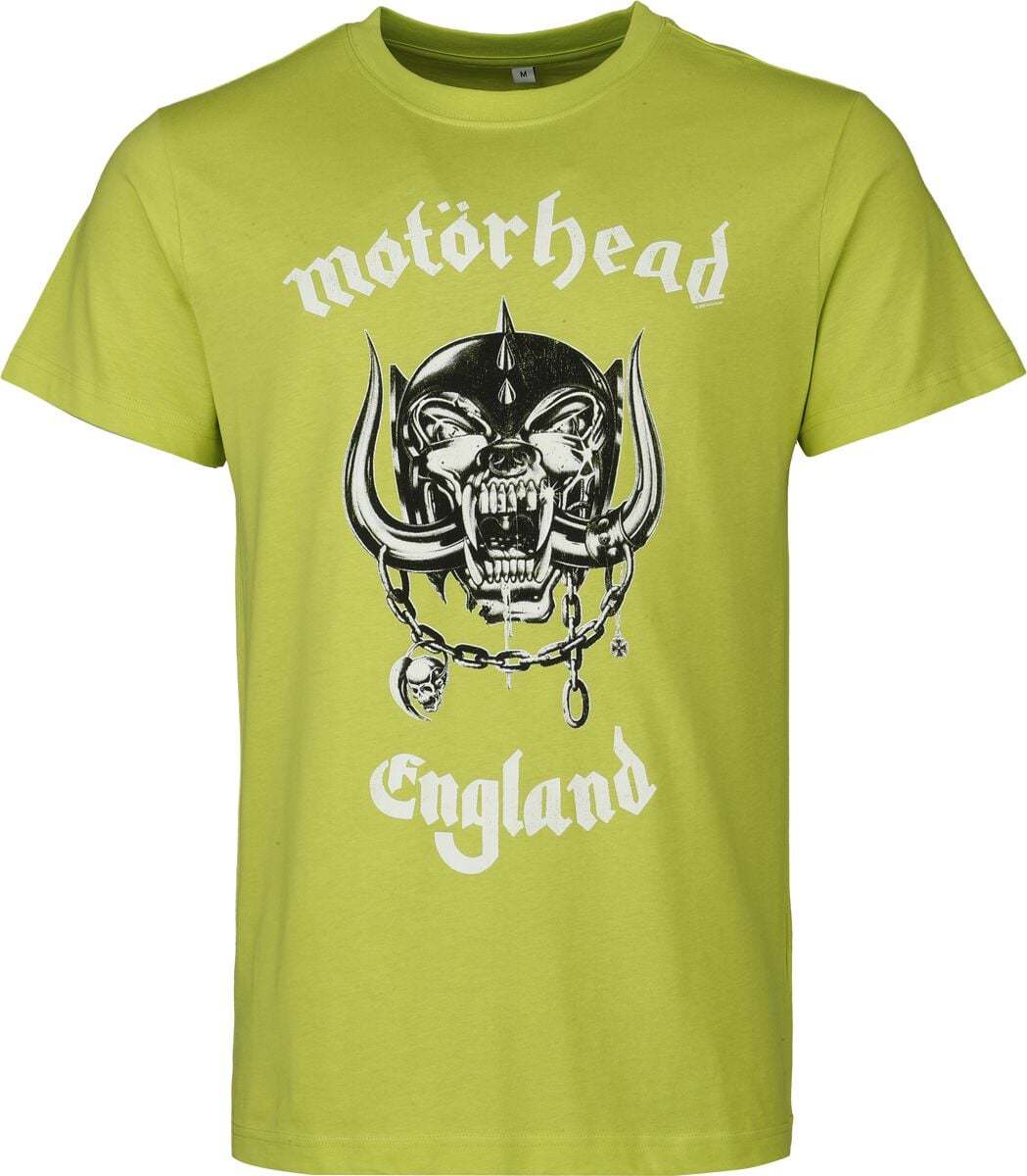 Motörhead Everthing Louder Tričko neonově žlutá