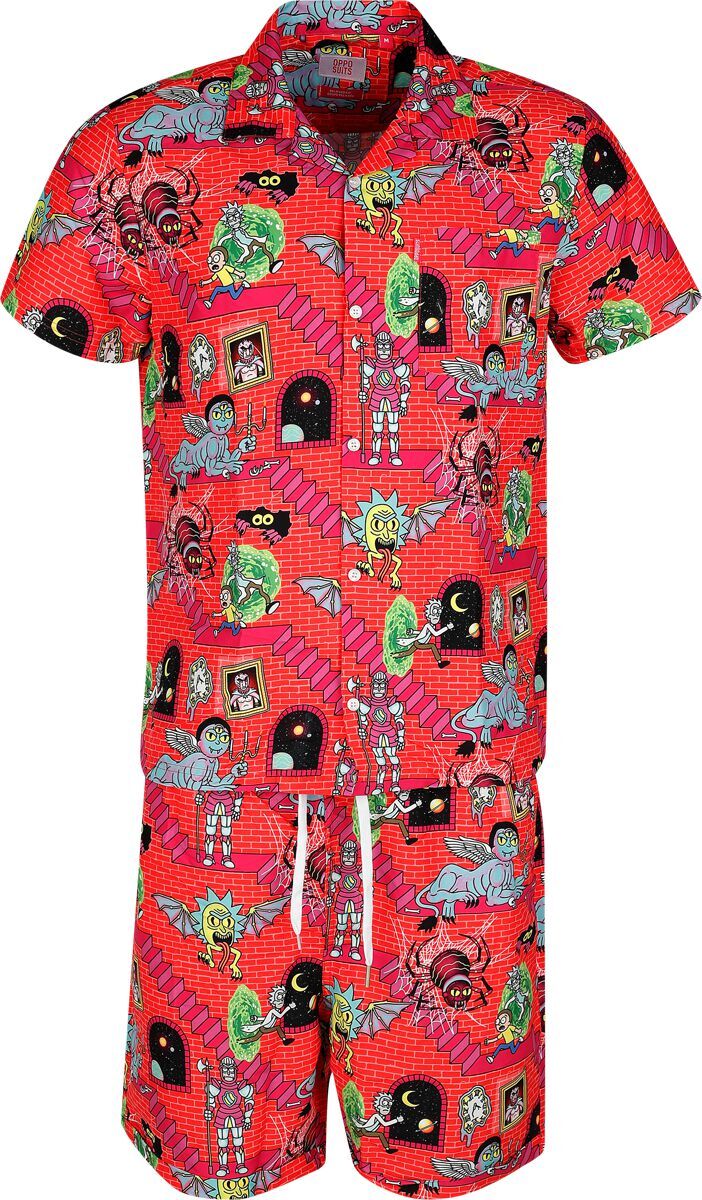 Rick And Morty Opposuits - Surreal Kostýmy vícebarevný