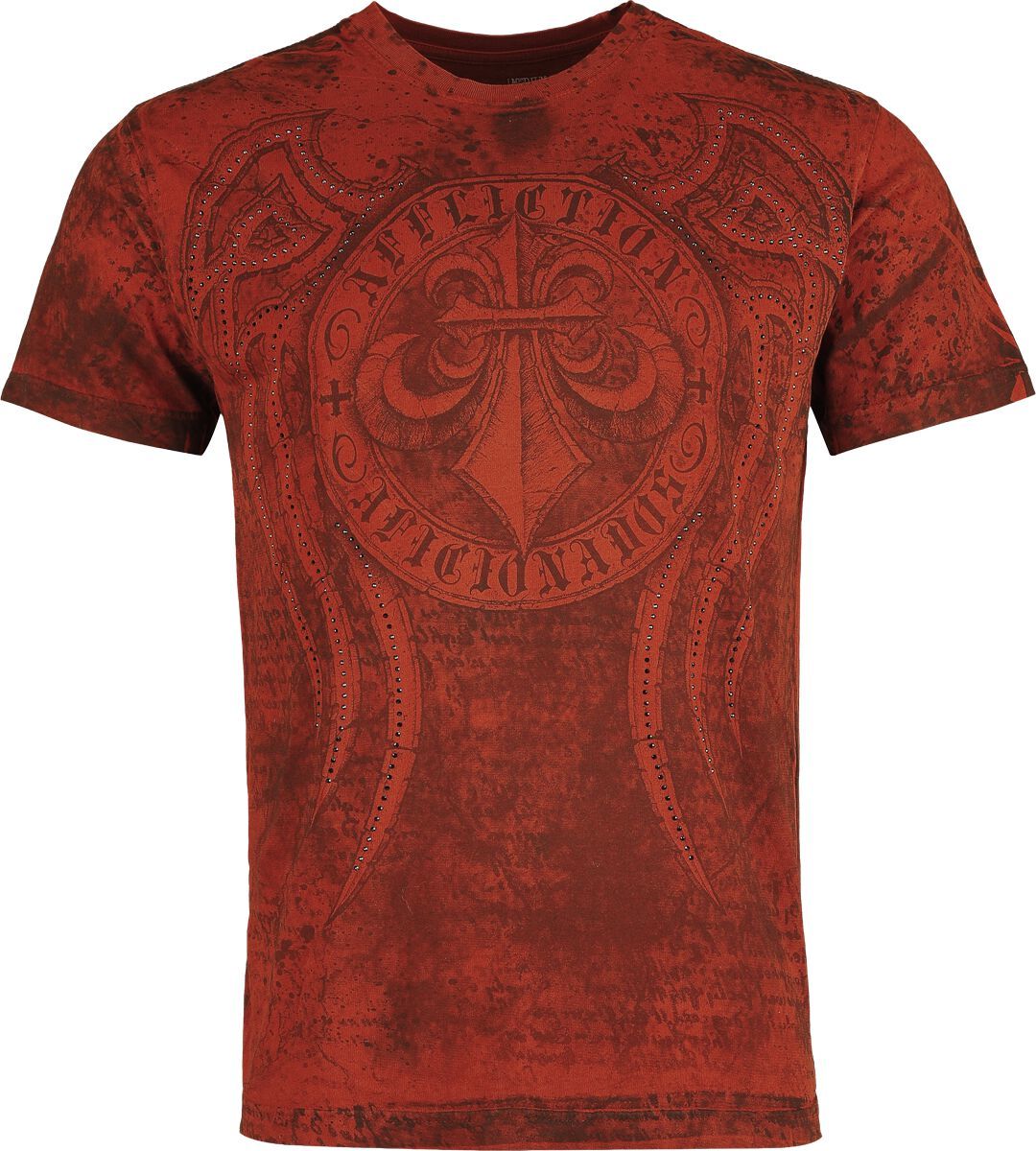 Affliction Awakening S/S Tee Tričko červená
