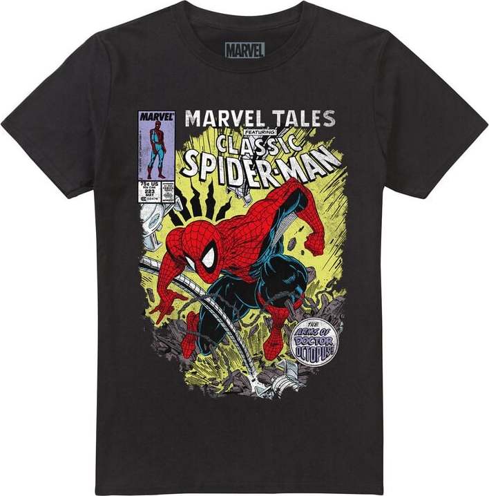 Spider-Man Comic Battle Tričko černá