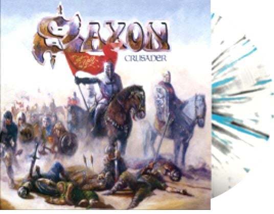 Saxon Crusader LP potřísněné
